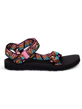 Teva Original Universe Sandals 9 Boomerang Pink Lemonade Gorpcore Hiking Campin